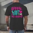 Happy Last Day Of Third 3rd Grade Teacher Student Graduation Men's Back Print T-Shirt