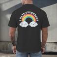 I Hate Everybody Rainbow Sarcastic Grumpy Introvert Men's Back Print T-Shirt I Hate Everybody Rainbow Sarcastic Grumpy Introvert Men's Back Print T-Shirt