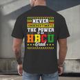 HBCU Grad Historically College Graduation Men's Back Print T-Shirt