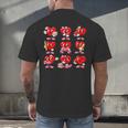 Heart Reading Books Valentine’s Day Girl And Boy Book Lovers Men's Back Print T-Shirt Heart Reading Books Valentine’s Day Girl And Boy Book Lovers Men's Back Print T-Shirt