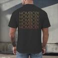 HOMEBODY For Men And Women Introverts Fun Graphic Men's Back Print T-Shirt HOMEBODY For Men And Women Introverts Fun Graphic Men's Back Print T-Shirt