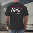 Hotter By One Degree Shirt Graduation For Her Men's Back Print T-Shirt