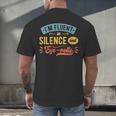 I'm Fluent In Silence And Eye-Rolls Introverts Men's Back Print T-Shirt I'm Fluent In Silence And Eye-Rolls Introverts Men's Back Print T-Shirt