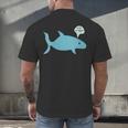 I'm An Introwater Cute Whale I'm An Introvert Men's Back Print T-Shirt