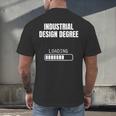 Industrial Degree Loading Student Graduation Men's Back Print T-Shirt