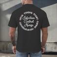 Infection Control Nurse Nurses Graduation Medical Love Men's Back Print T-Shirt