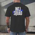 INTJ Personality Shy Introvert Overthinking Introverted Men's Back Print T-Shirt