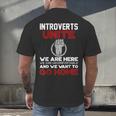 INTP Introverts Unite Anti Social For Men Women Men's Back Print T-Shirt