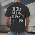 Introvert Cat Lover Kitten Kitty Cat Mom Cat Dad Pet Lover Men's Back Print T-Shirt Introvert Cat Lover Kitten Kitty Cat Mom Cat Dad Pet Lover Men's Back Print T-Shirt