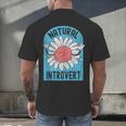 Introvert Cute Anti-Social Shy Person Inner Strength Men's Back Print T-Shirt
