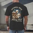Introvert Hiking Club Antisocial Overthinking Anxiety Men's Back Print T-Shirt