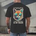 Introvert Joke For Introversion Personality Pity Party Men's Back Print T-Shirt