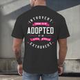 Introvert Looking To Be Adopted Introvert Humor Men's Back Print T-Shirt Introvert Looking To Be Adopted Introvert Humor Men's Back Print T-Shirt