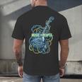 Introvert Music Lover Electric Guitar Rock Men's Back Print T-Shirt