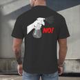 Introvert People Spray Men's Back Print T-Shirt Introvert People Spray Men's Back Print T-Shirt
