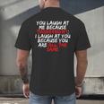 Introvert Quote With Backwards I'm Different Men's Back Print T-Shirt Introvert Quote With Backwards I'm Different Men's Back Print T-Shirt
