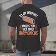 Im An Introvert Unless You Talk About Harmonicas Men's Back Print T-Shirt Im An Introvert Unless You Talk About Harmonicas Men's Back Print T-Shirt