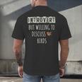 Introvert But Willing To Discuss Birds Bird Watching Birding Men's Back Print T-Shirt Introvert But Willing To Discuss Birds Bird Watching Birding Men's Back Print T-Shirt