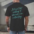 Introvert But Willing To Discuss Coin Collecting Men's Back Print T-Shirt