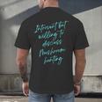 Introvert But Willing To Discuss Mushroom Hunting Men's Back Print T-Shirt Introvert But Willing To Discuss Mushroom Hunting Men's Back Print T-Shirt