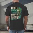 Introverted Murder Shows True Crime Lovers Introvert Men's Back Print T-Shirt