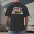 Introverted But Willing To Discuss Cats Rainbow Men's Back Print T-Shirt Introverted But Willing To Discuss Cats Rainbow Men's Back Print T-Shirt