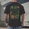Introverted But Willing To Discuss Plants Botanical Men's Back Print T-Shirt Introverted But Willing To Discuss Plants Botanical Men's Back Print T-Shirt