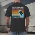 Introverted But Willing To Discuss Sanctuary Moon Men's Back Print T-Shirt