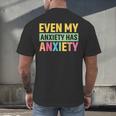 Introverts Anxiety Introvert Antisocial Sarcasm Men's Back Print T-Shirt