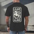 Introvert's Peaceful Solitude Graphic Leave Alone Quiet Men's Back Print T-Shirt Introvert's Peaceful Solitude Graphic Leave Alone Quiet Men's Back Print T-Shirt