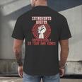 Introverts Unite Introverting Introverts At Home Men's Back Print T-Shirt Introverts Unite Introverting Introverts At Home Men's Back Print T-Shirt