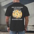 Just An Introvert Living In An Extrovert World Stickmen Men's Back Print T-Shirt