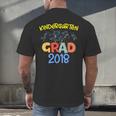 Kids Kindergarten Graduation Graduate Shirt Men's Back Print T-Shirt