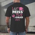 Kids Little Miss Pre-K Grad Preschool Prek Graduation 2025 Men's Back Print T-Shirt