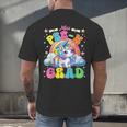 Kids Miss Pre-K Grad Graduation Cute Unicorn Rainbow Girls Men's Back Print T-Shirt