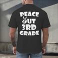 Kids Kids Peace Out 3Rd Grade For Graduation Men's Back Print T-Shirt