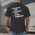 Kids Pre-K Graduation Idea For Boys & Girls Men's Back Print T-Shirt