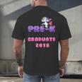 Kids Kids Pre-K PreSchool Unicorn GraduationShirt Men's Back Print T-Shirt