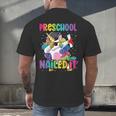 Kids Preschool Graduate Unicorn Nailed It Preschool Graduation Men's Back Print T-Shirt