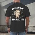 Kids Kids Preschool Nailed It Sloth Graduation Men's Back Print T-Shirt