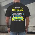 Kids So Long 8th Grade Graduation Here I Come 9th Grade Men's Back Print T-Shirt