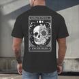 Kinda Emotional Kinda Emotionless Tarot Card Introvert Men's Back Print T-Shirt Kinda Emotional Kinda Emotionless Tarot Card Introvert Men's Back Print T-Shirt