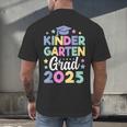 Kindergarten Graduation Kindergarten Grad Kid Girl Boy 2025 Men's Back Print T-Shirt