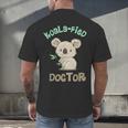 Koala Doctor Shirt Med Student Graduation Idea Men's Back Print T-Shirt