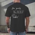 Last Day Of School Shirt For Teachers Graduation Men's Back Print T-Shirt