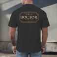 Literature PhD Doctorate Graduation Shirt Men's Back Print T-Shirt