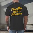 Masters Degree Graduation For Mom Wife Social Work MBA Men's Back Print T-Shirt