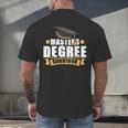 Masters Degree Survivor Graduation For MBA Graduate Men's Back Print T-Shirt