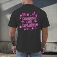 Masters Graduation Educated Latina Chingona Con Diploma Men's Back Print T-Shirt