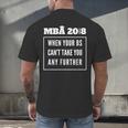 MBA 2018 Graduation Men's Back Print T-Shirt